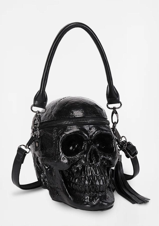 Black skull handbag new arrivals